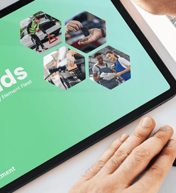 Market trends document on tablet