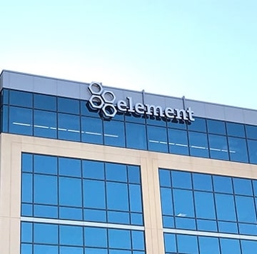 Element building logo